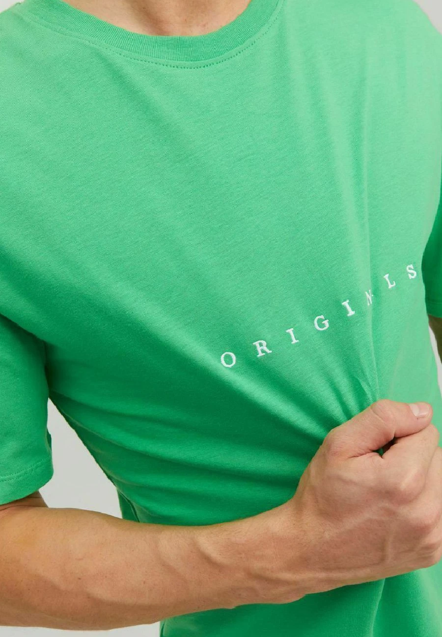 Jack & Jones Regular Fit Logo - T-Shirt Print - Island Green 7 Jack & Jones Regular Fit Logo - T-Shirt Print - Island Green - Afbeelding 5