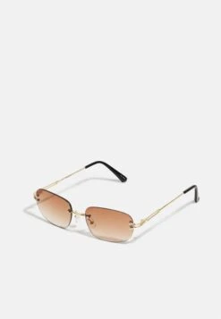 Jack & Jones Jacberlin Unisex - Zonnebril - Brown Stone