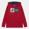 Jack & Jones Junior Jcologan Hood - Hoodie - Red