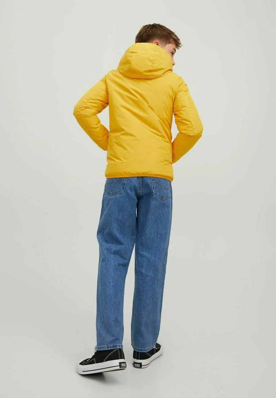 Jack & Jones Junior Winterjas - Golden Rod 5 Jack & Jones Junior Winterjas - Golden Rod - Afbeelding 3