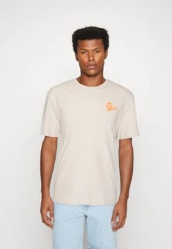 Jack & Jones Jcomoon Crew Neck- T-Shirt Print - Off White -Jack & Jones Winkel 72b31c1630e044efacb48ebdf0070739
