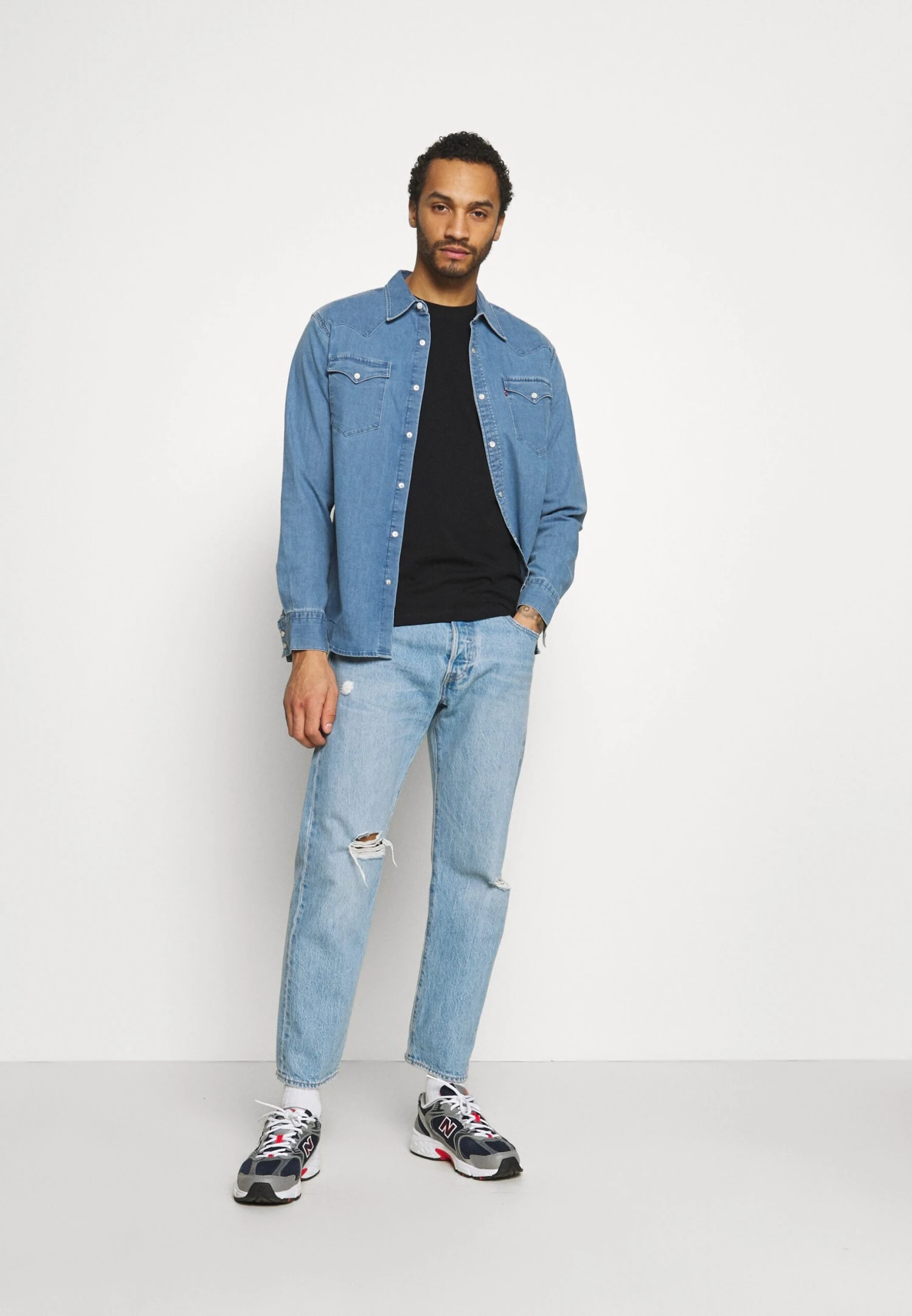 Jack & Jones JJEORGANIC TEE O-NECK 5 PACK - T-shirt Basic 3 Jack & Jones JJEORGANIC TEE O-NECK 5 PACK - T-shirt Basic