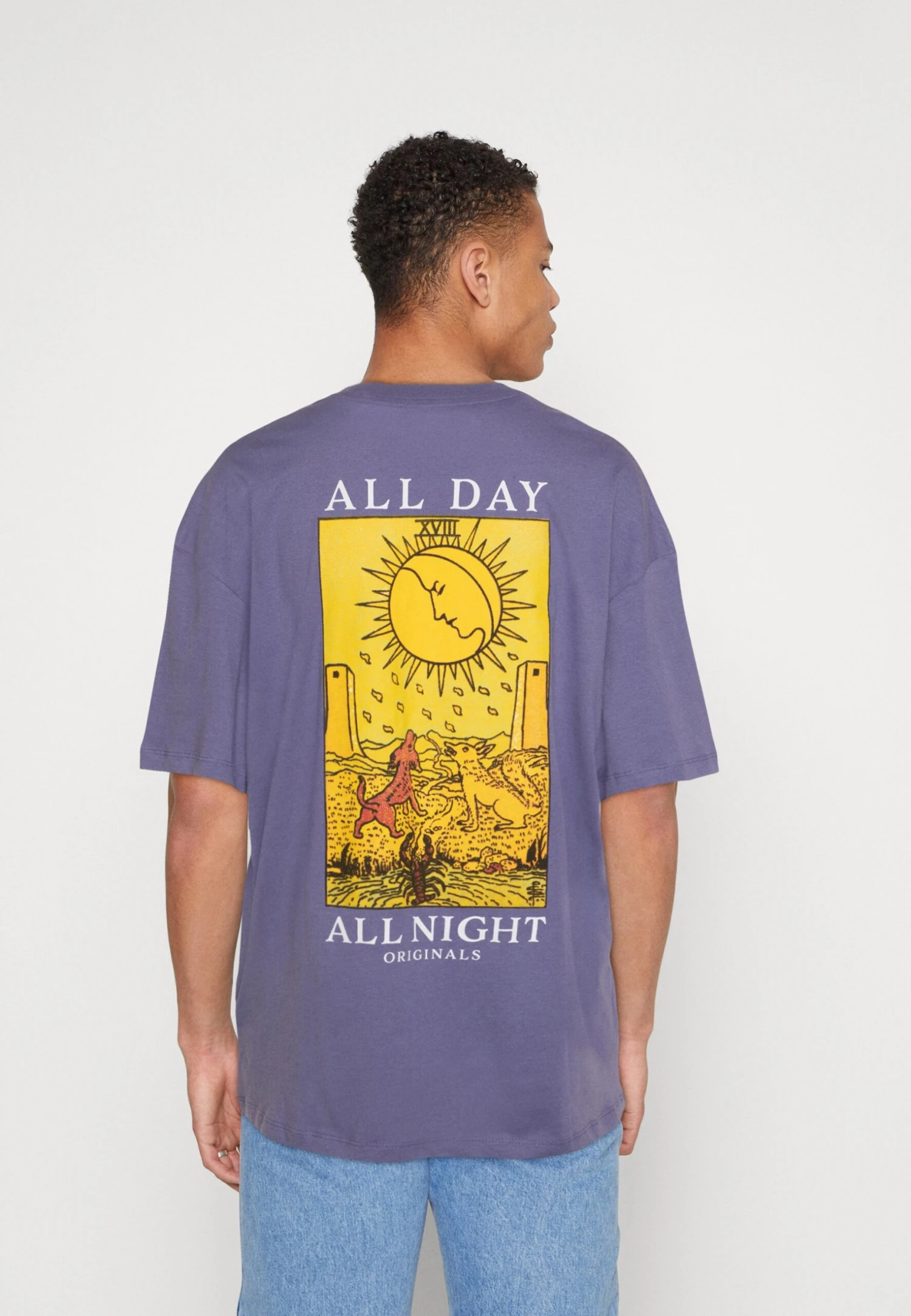 Jack & Jones Jordestiny Ss Crew Neck- T-Shirt Print - Twilight Purple 3 Jack & Jones Jordestiny Ss Crew Neck- T-Shirt Print - Twilight Purple