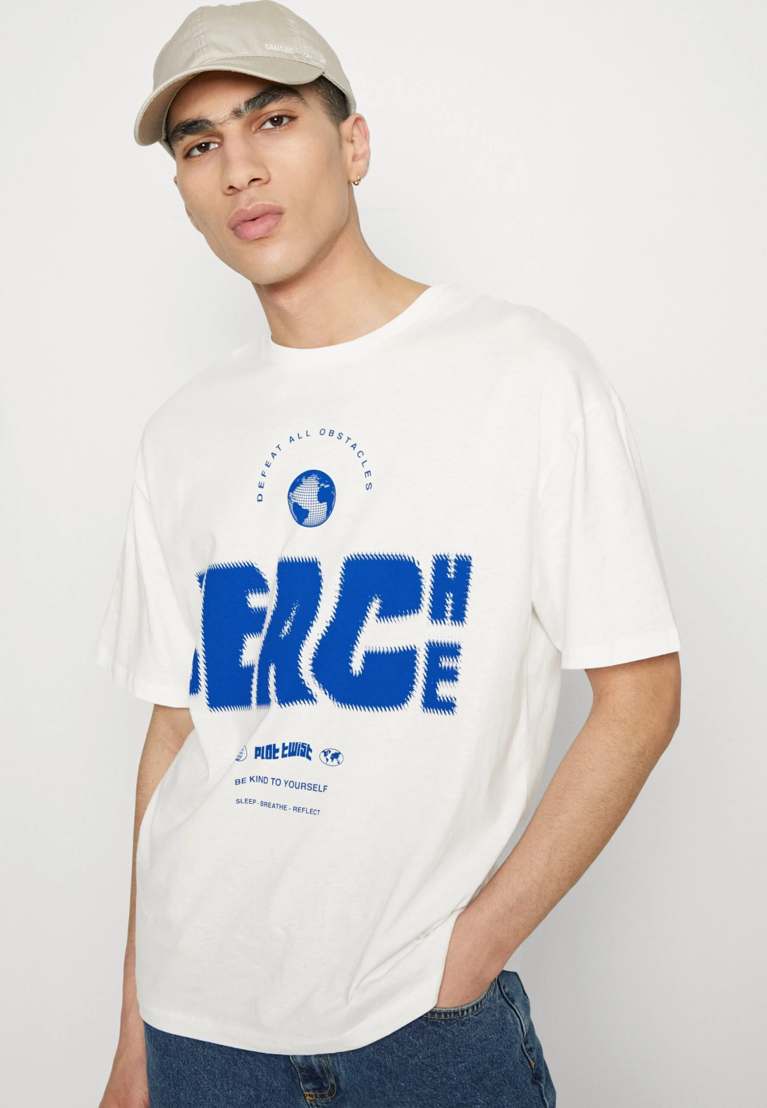 Jack & Jones JORTEACH PEACE TEE CREW NECK UNISEX - T-shirt Print 6 Jack & Jones JORTEACH PEACE TEE CREW NECK UNISEX - T-shirt Print - Afbeelding 4