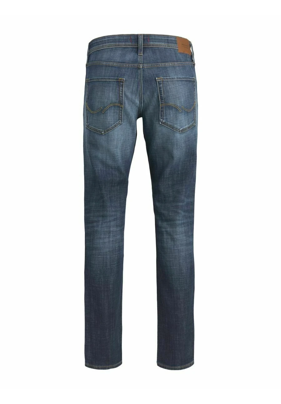 Jack & Jones Straight Leg Jeans - Blue Denim 4 Jack & Jones Straight Leg Jeans - Blue Denim - Afbeelding 2