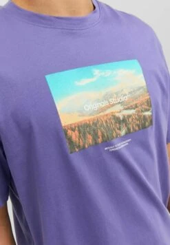 Jack & Jones Foto - T-Shirt Print - Twilight Purple -Jack & Jones Winkel 787a1dafa1cb447fa0bda831804fdec2