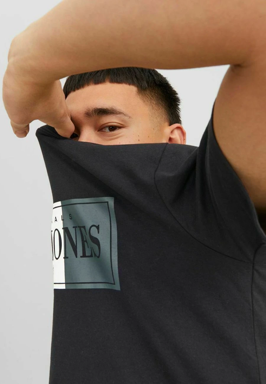 Jack & Jones Crew Neck - T-Shirt Print - Black 7 Jack & Jones Crew Neck - T-Shirt Print - Black - Afbeelding 5