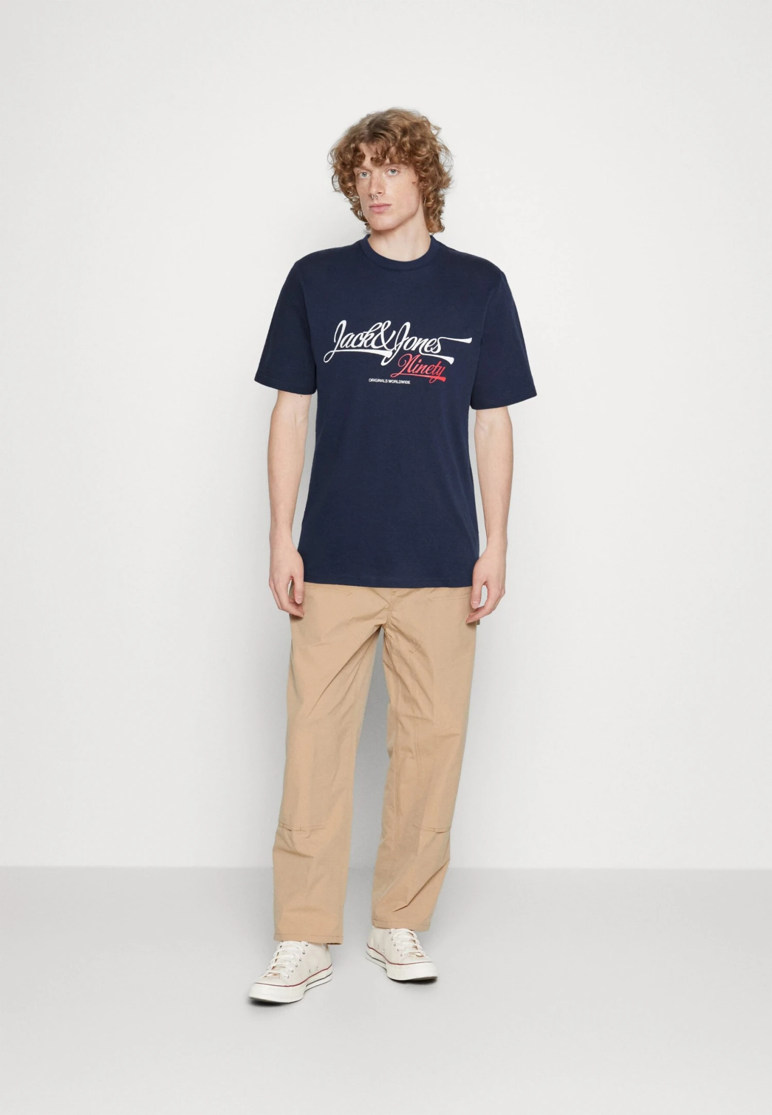 Jack & Jones Jorstore Tee Crew Neck - T-Shirt Print - Navy Blazer 4 Jack & Jones Jorstore Tee Crew Neck - T-Shirt Print - Navy Blazer - Afbeelding 2