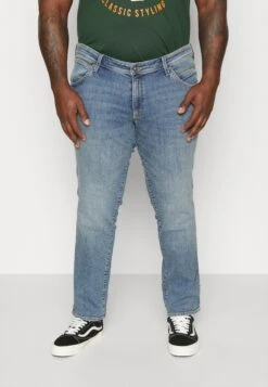 Jack & Jones Jjiglenn Jjfox - Slim Fit Jeans - Blue Denim