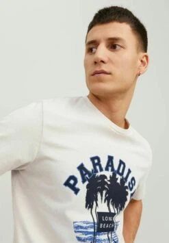 Jack & Jones Crew Neck - T-Shirt Print - Moonbeam 14 Jack & Jones Crew Neck - T-Shirt Print - Moonbeam -Jack & Jones Winkel 7c821b63a5f9467b85f2a6e662c24545