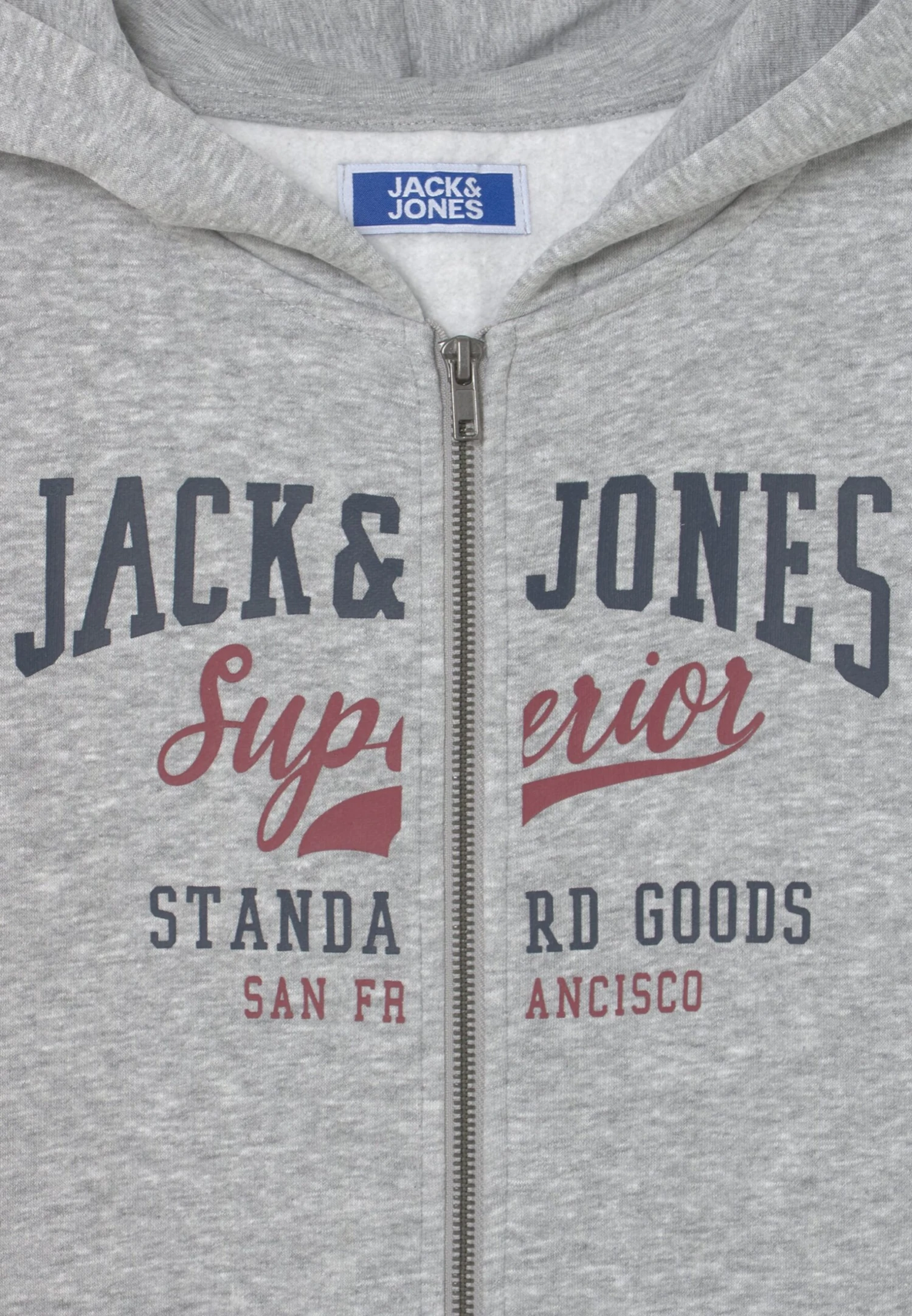 Jack & Jones Junior JJELOGO ZIP LOGO - Hoodie 4 Jack & Jones Junior JJELOGO ZIP LOGO - Hoodie - Afbeelding 2
