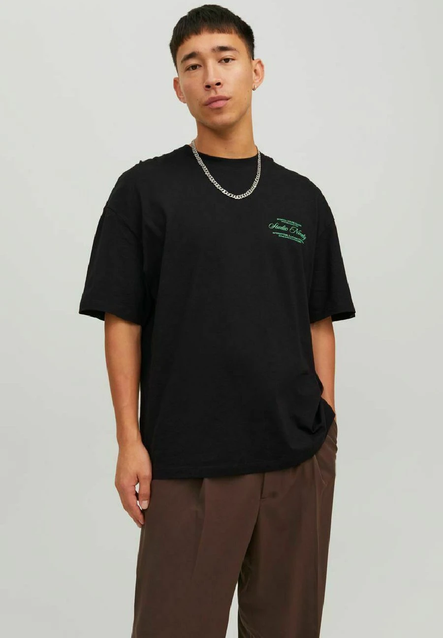 Jack & Jones Fotoprint - T-Shirt Print - Black 5 Jack & Jones Fotoprint - T-Shirt Print - Black - Afbeelding 3