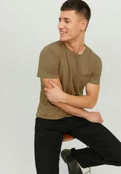 Jack & Jones Crew Neck - T-Shirt Basic - Otter 13 Jack & Jones Crew Neck - T-Shirt Basic - Otter -Jack & Jones Winkel 7e292de947ac4578b58087a757e0cb34