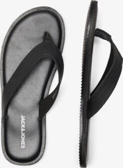 Jack & Jones Slippers Teenslippers Heren Zwart -Jack & Jones Winkel 802cf8c23b00990123d107b8c97f6c8a