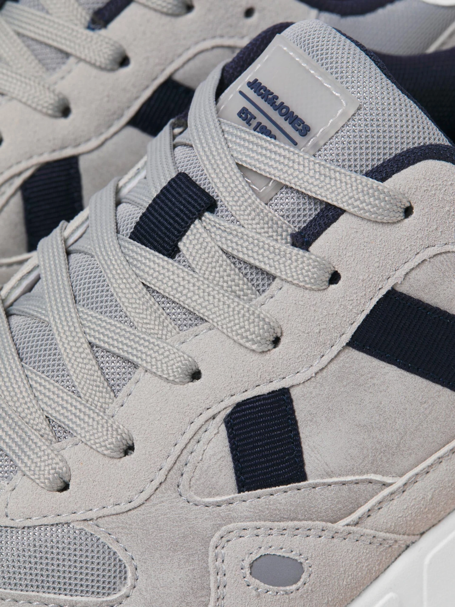 Jack & Jones Running Sneakers Sneakers Laag Worion Heren Lichtgrijs 8 Jack & Jones Running Sneakers Sneakers Laag Worion Heren Lichtgrijs - Afbeelding 6