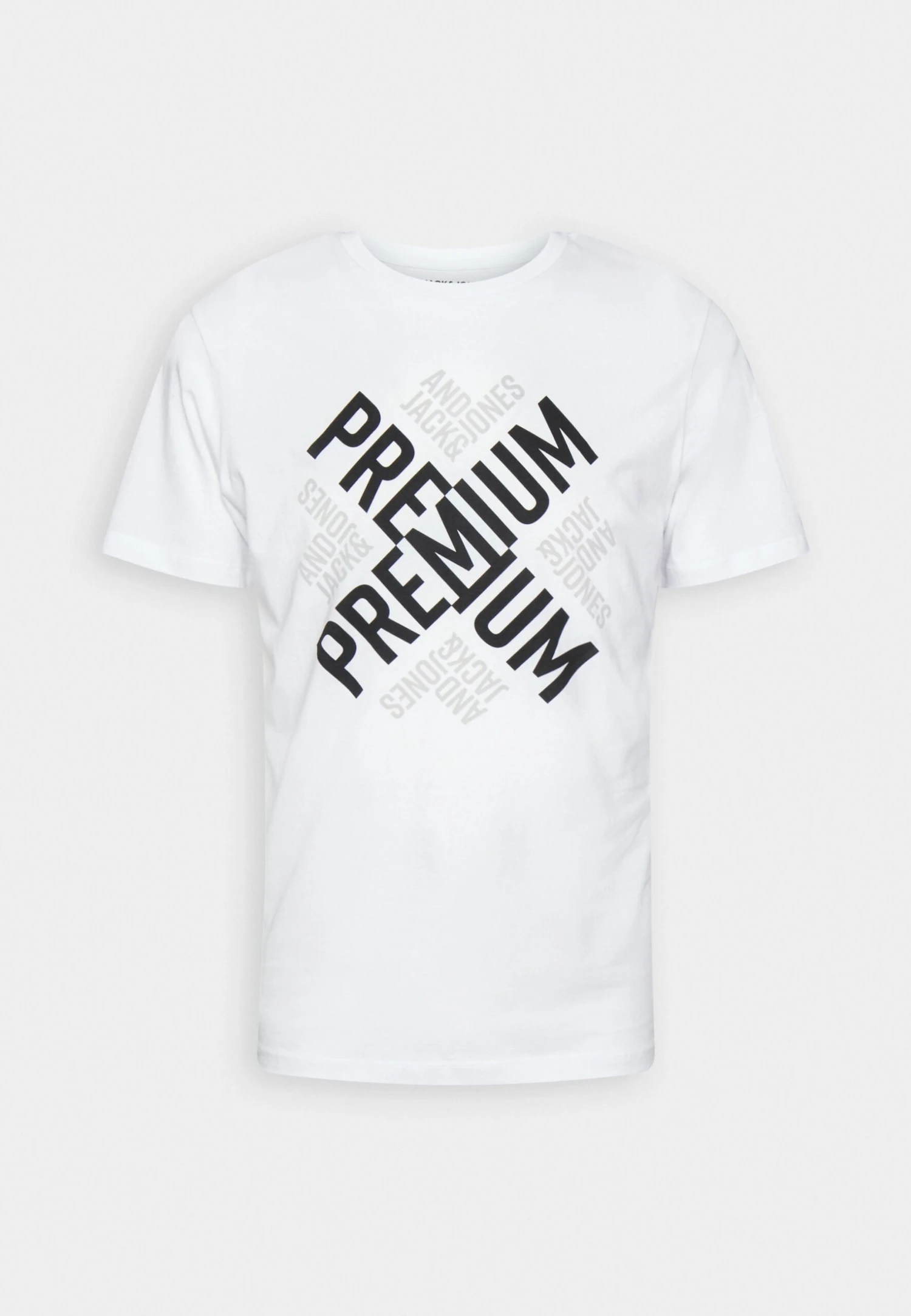 JACK&JONES Premium Jprblacross Tee Crew Neck - T-Shirt Print - White 6 JACK&JONES Premium Jprblacross Tee Crew Neck - T-Shirt Print - White - Afbeelding 4