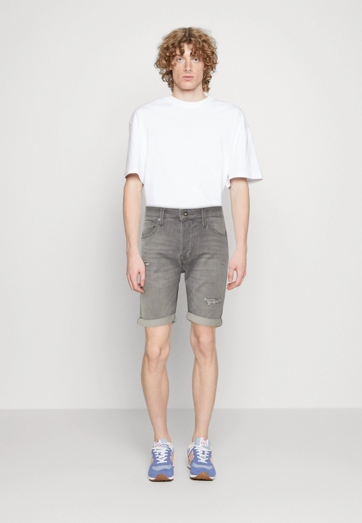 Jack & Jones JJIRICK JJICON - Jeansshort 4 Jack & Jones JJIRICK JJICON - Jeansshort - Afbeelding 2