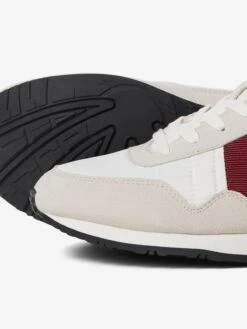 Jack & Jones Running Sneakers Sneakers Laag Hawker Heren Beige / Ecru -Jack & Jones Winkel 82ec71245467ed47c428bd4ceaa16300