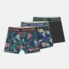 Jack & Jones Junior Flower Trunks Jr 3 Pack - Onderbroeken - Black/Barbadoes Cherry/Maritime Blue -Jack & Jones Winkel 83641ba1fe1a4ac3aeccfbb705f289d1