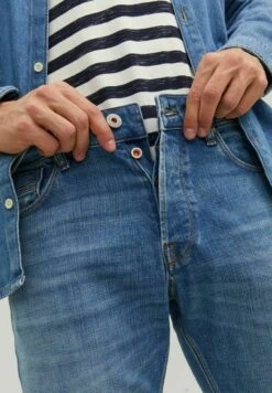Jack & Jones Mike Wood Jos 381 - Straight Leg Jeans - Blue Denim -Jack & Jones Winkel 84bf3d63d59847b1a50de8dba526c4bc