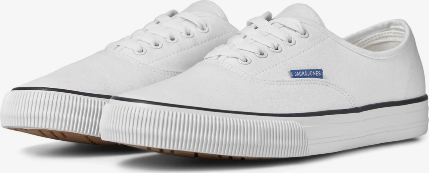 Jack & Jones Casual Sneakers Sneakers Laag Curtis Heren Wit 4 Jack & Jones Casual Sneakers Sneakers Laag Curtis Heren Wit - Afbeelding 2