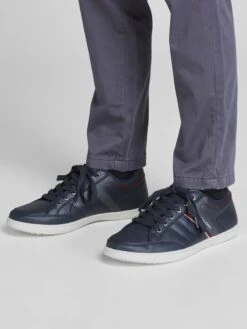 Jack & Jones Casual Sneakers Sneakers Laag BRADFIELD Heren Navy -Jack & Jones Winkel 860c2c28358da73501b29a3bebf17609