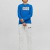 Jack & Jones Junior Trainingsbroek - White Melange