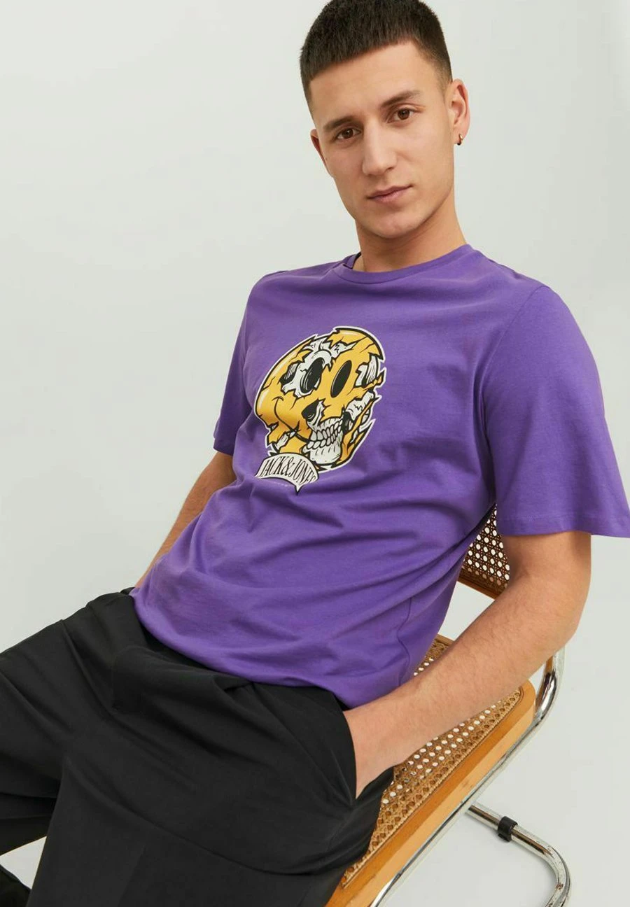 Jack & Jones TOTENKOPFPRINT - T-shirt Print 8 Jack & Jones TOTENKOPFPRINT - T-shirt Print - Afbeelding 6