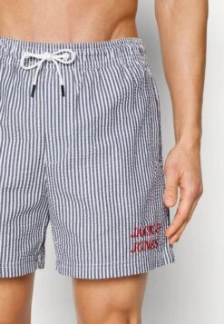 Jack & Jones Jpstfiji Seersucker- Zwemshorts - Navy Blazer -Jack & Jones Winkel 878d249a43524885b240ac1831eb16eb