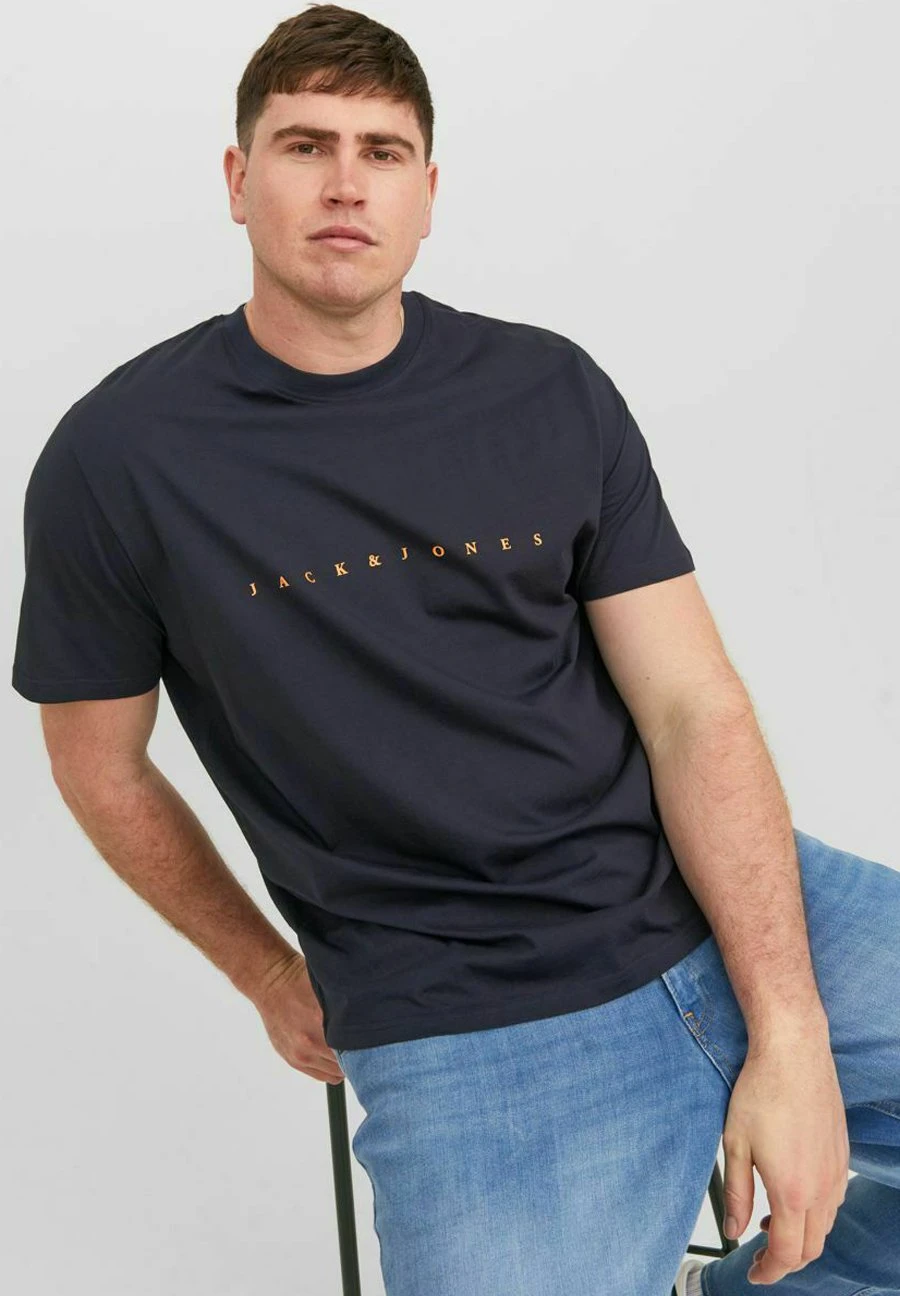 Jack & Jones Jjestar JjSs Noos Pls - T-Shirt Print - Dark Navy 7 Jack & Jones Jjestar JjSs Noos Pls - T-Shirt Print - Dark Navy - Afbeelding 5