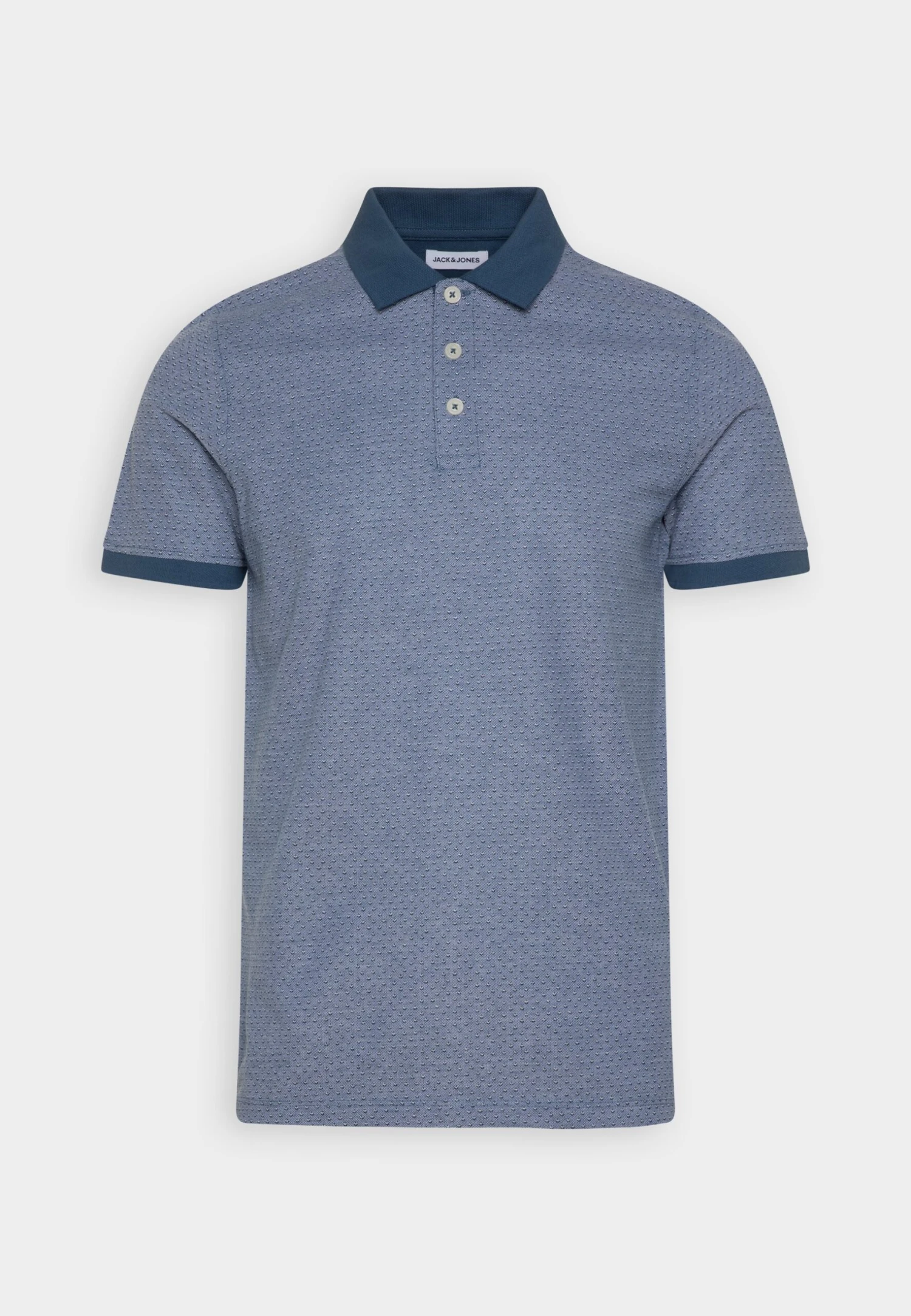 Jack & Jones Jjpaulos Ditsy- Poloshirt - Ensign Blue 6 Jack & Jones Jjpaulos Ditsy- Poloshirt - Ensign Blue - Afbeelding 4