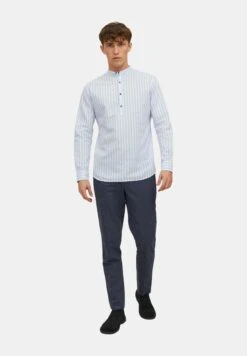 Jack & Jones SUMMER HALF PLACKET LANGARM - Overhemd -Jack & Jones Winkel 89d4350e69c844eca7f7fae70f31a189