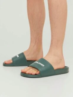 Jack & Jones Instappers Muiltjes Heren Groen -Jack & Jones Winkel 8f2f2c6c9d9785f307cbe25076b99850