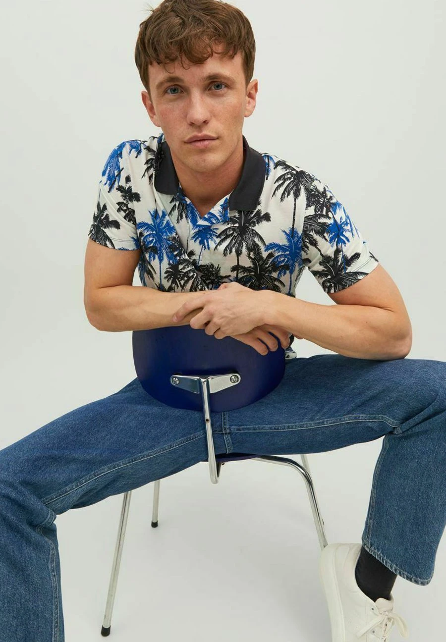 Jack & Jones KURZÄRMELIGES ALL-OVER-PRINT - Poloshirt 8 Jack & Jones KURZÄRMELIGES ALL-OVER-PRINT - Poloshirt - Afbeelding 6