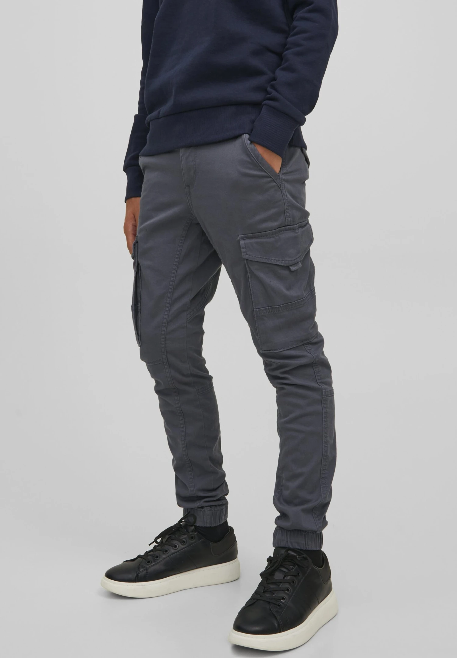 Jack & Jones Junior Cargobroek - Ombre Blue 4 Jack & Jones Junior Cargobroek - Ombre Blue - Afbeelding 2