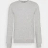 Jack & Jones Jjebasic Crew Neck - Sweater - Light Grey Melange -Jack & Jones Winkel 93674d073e814ce4b80179e3cc79ab69