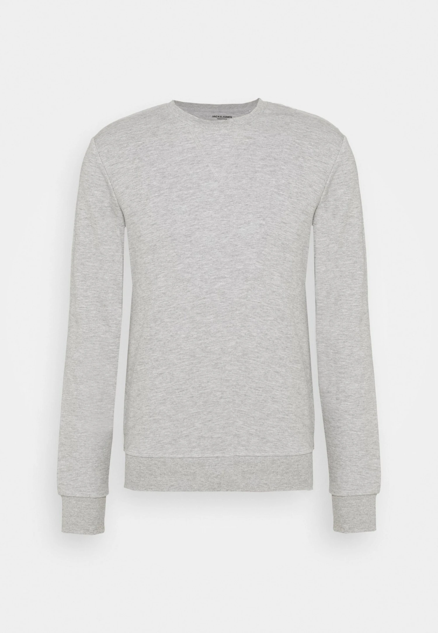 Jack & Jones Jjebasic Crew Neck - Sweater - Light Grey Melange 3 Jack & Jones Jjebasic Crew Neck - Sweater - Light Grey Melange