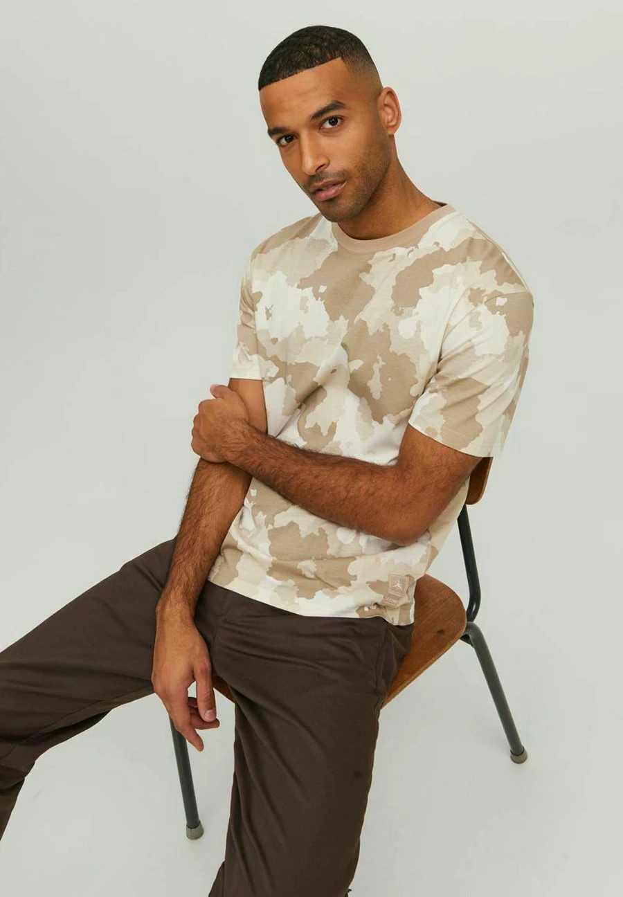 Jack & Jones Camo - T-Shirt Print - Moonbeam 8 Jack & Jones Camo - T-Shirt Print - Moonbeam - Afbeelding 6