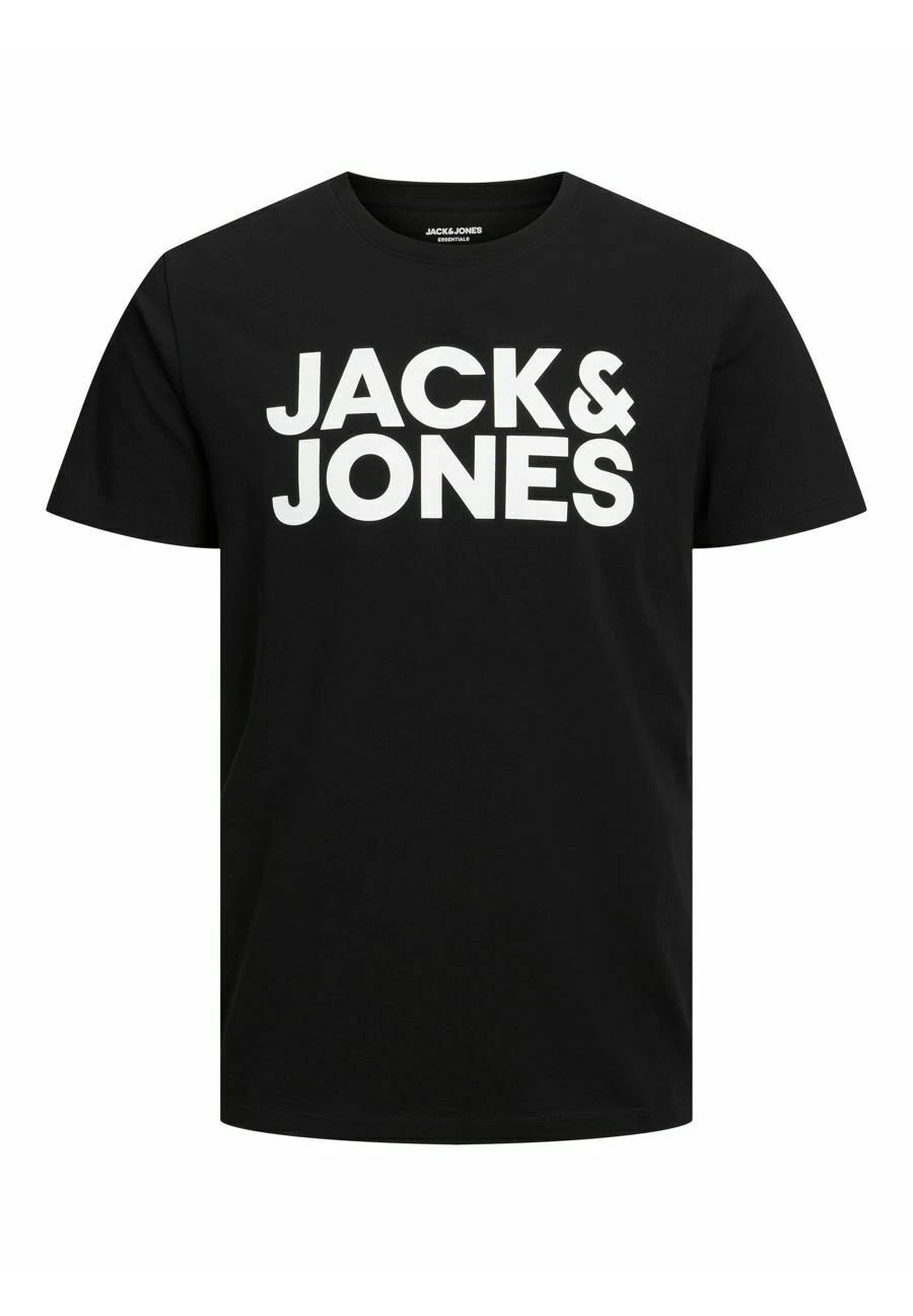 Jack & Jones Jjecorp Logo Ss O NeckNoos - T-Shirt Print - Black 3 Jack & Jones Jjecorp Logo Ss O NeckNoos - T-Shirt Print - Black