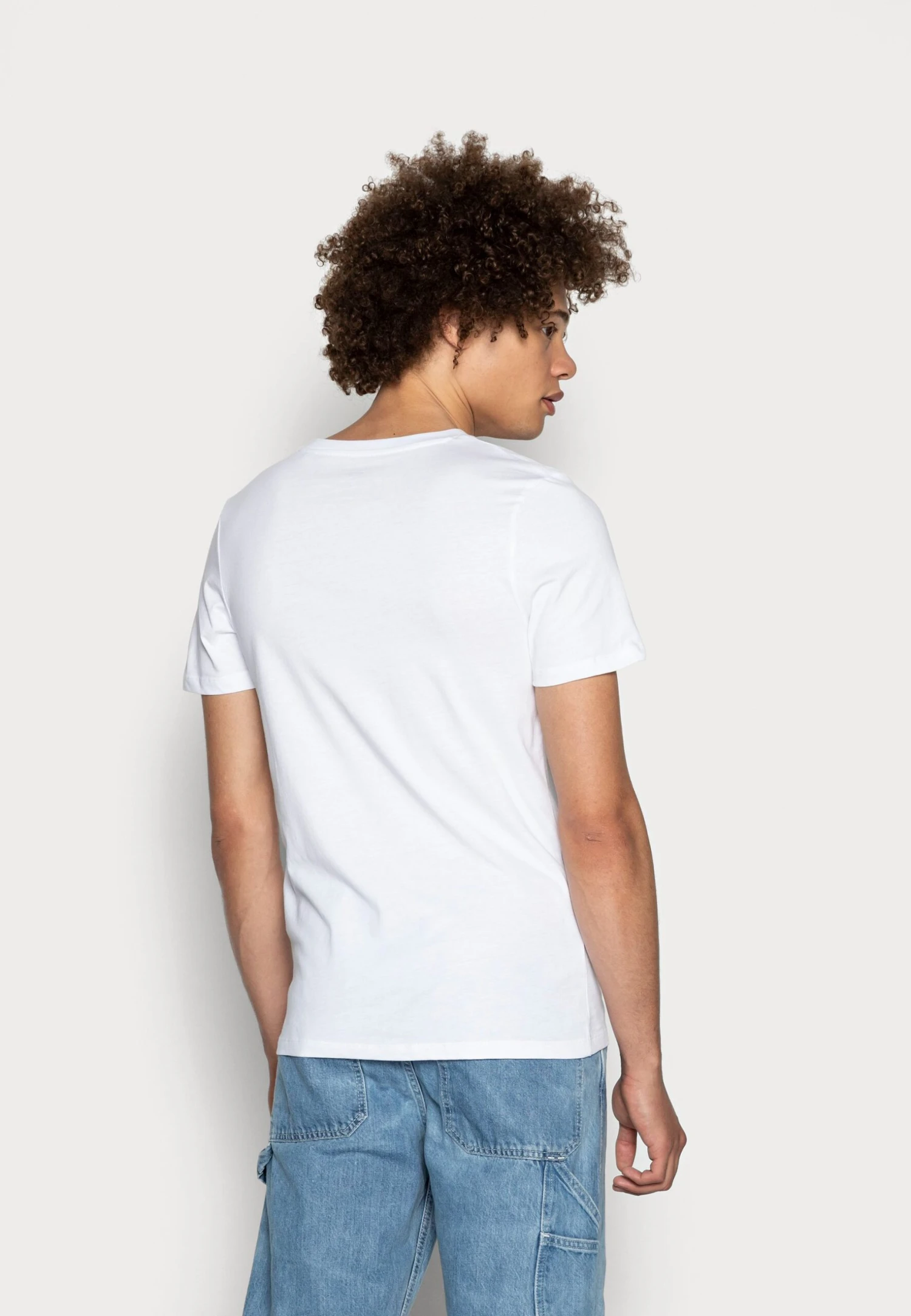 Jack & Jones Jjecorp Logo Crew Neck- T-Shirt Print - White 5 Jack & Jones Jjecorp Logo Crew Neck- T-Shirt Print - White - Afbeelding 3