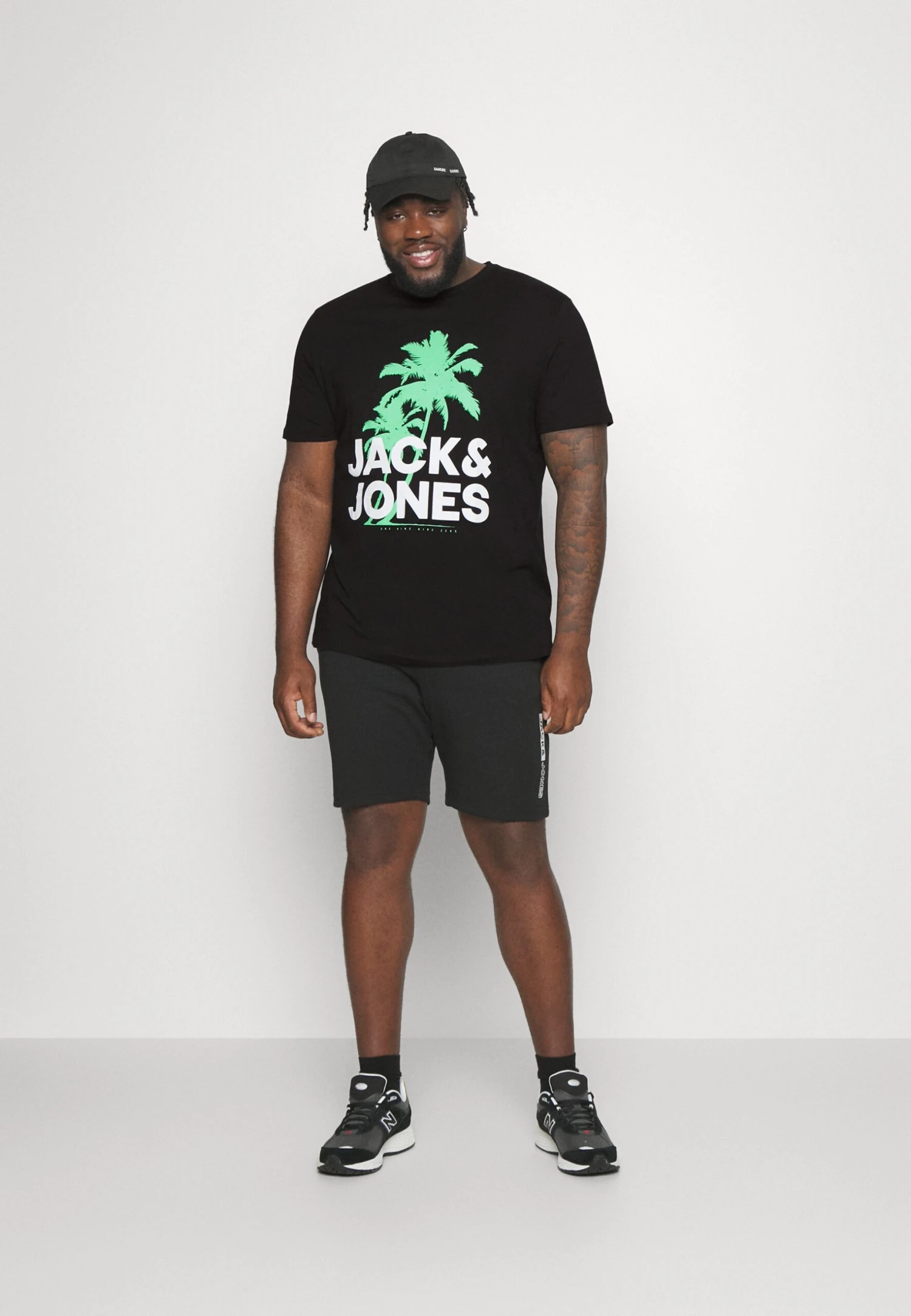 Jack & Jones Jcowavy Tee Crew Neck - T-Shirt Print - Black 4 Jack & Jones Jcowavy Tee Crew Neck - T-Shirt Print - Black - Afbeelding 2