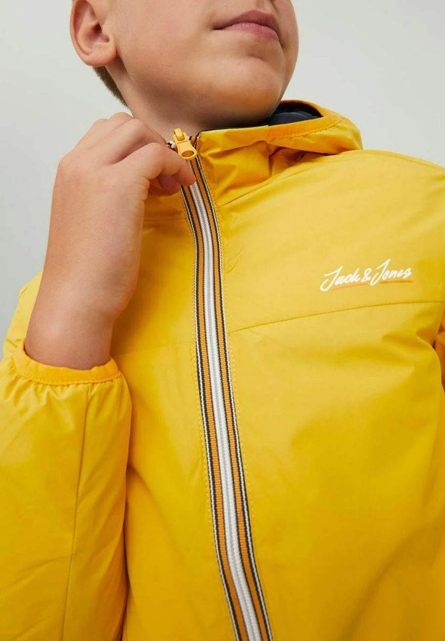 Jack & Jones Junior Winterjas - Golden Rod 6 Jack & Jones Junior Winterjas - Golden Rod - Afbeelding 4