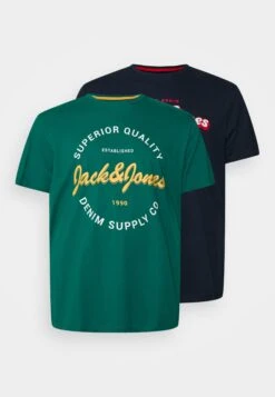 Jack & Jones Jjandy Tee Crew Neck 2 Pack - T-Shirt Print - Navy/Storm 9 Jack & Jones Jjandy Tee Crew Neck 2 Pack - T-Shirt Print - Navy/Storm -Jack & Jones Winkel 9779e8a0c15946c895a2415de53816c6