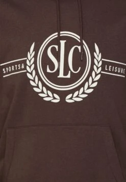 Jack & Jones Jorbrink Crest Hood Unisex- Hoodie - Seal Brown -Jack & Jones Winkel 98c9d58aad1c40d59697be3d1bc0aa6f