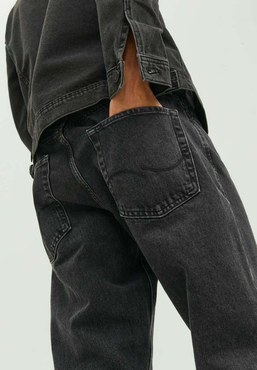 Jack & Jones Straight Leg Jeans - Black Denim 7 Jack & Jones Straight Leg Jeans - Black Denim - Afbeelding 5
