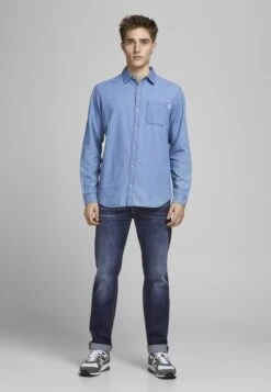 Jack & Jones Jos Noos - Straight Leg Jeans - Blue Denim 10 Jack & Jones Jos Noos - Straight Leg Jeans - Blue Denim -Jack & Jones Winkel 9c5f0c5a3c634654a16e963b997868ae
