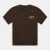 Jack & Jones Junior Jorriverside Back Tee Crew Neck- T-Shirt Print - Seal Brown