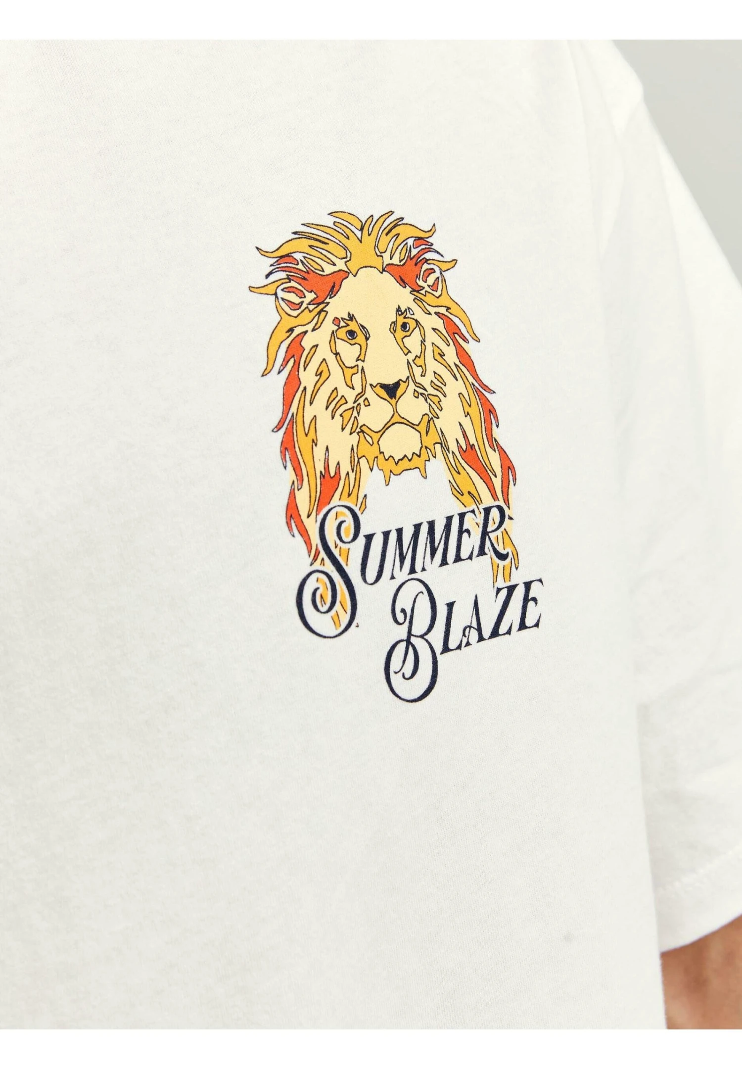 Jack & Jones Ft Ex2 23 - T-Shirt Print - Cloud Dancer 8 Jack & Jones Ft Ex2 23 - T-Shirt Print - Cloud Dancer - Afbeelding 6