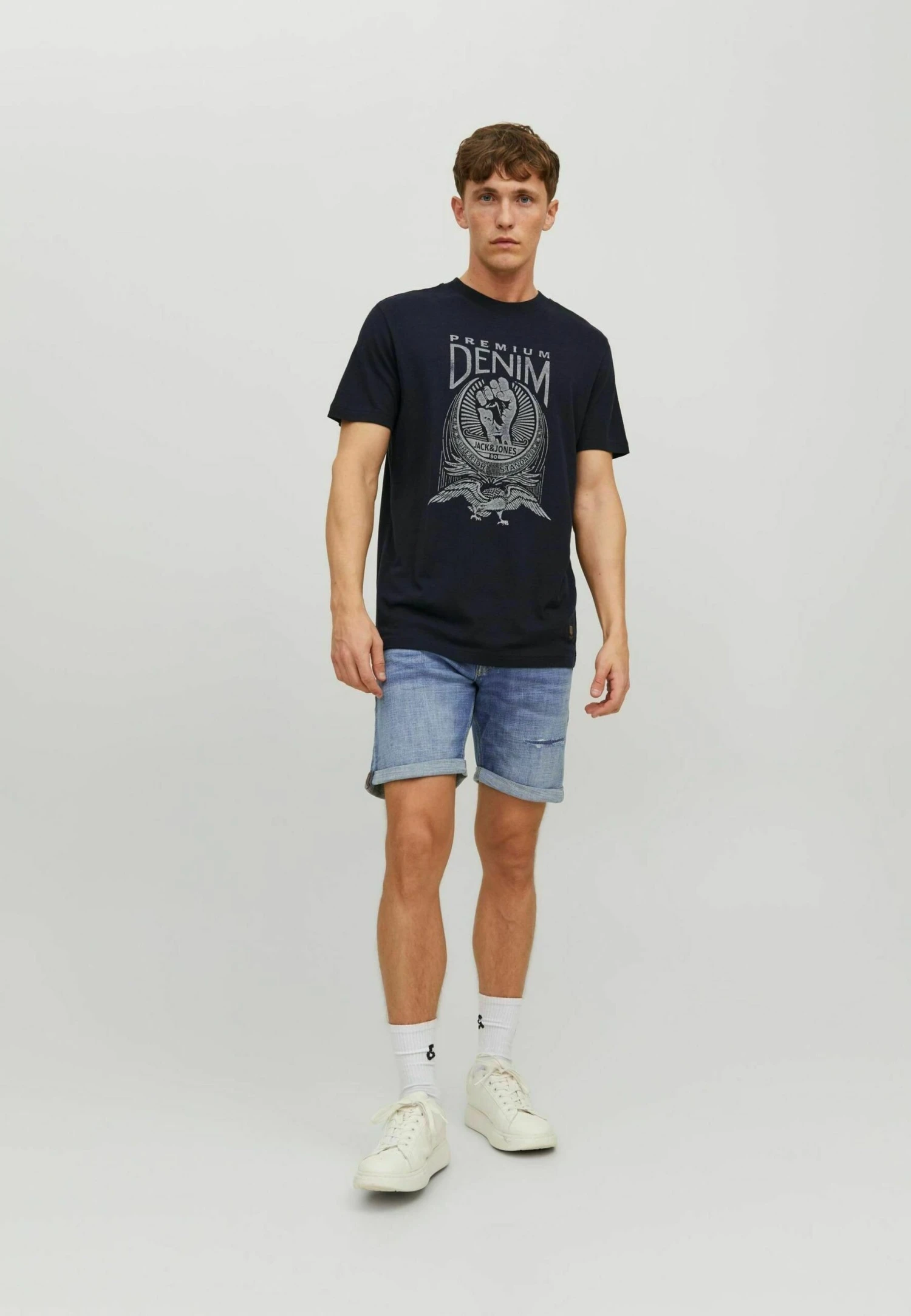 Jack & Jones CHRIS WOOD - Jeansshort 4 Jack & Jones CHRIS WOOD - Jeansshort - Afbeelding 2