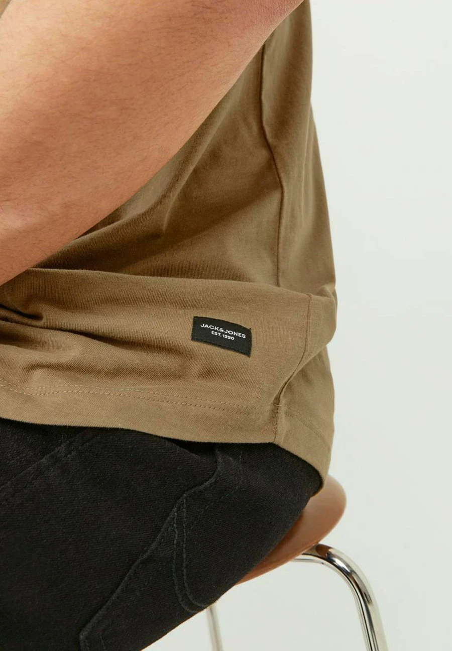 Jack & Jones Crew Neck - T-Shirt Basic - Otter 8 Jack & Jones Crew Neck - T-Shirt Basic - Otter - Afbeelding 6